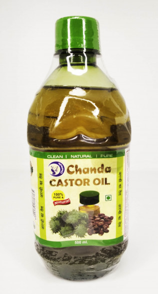 Касторовое масло для приема внутрь Чанда (Chanda Castor Oil) 500 мл
