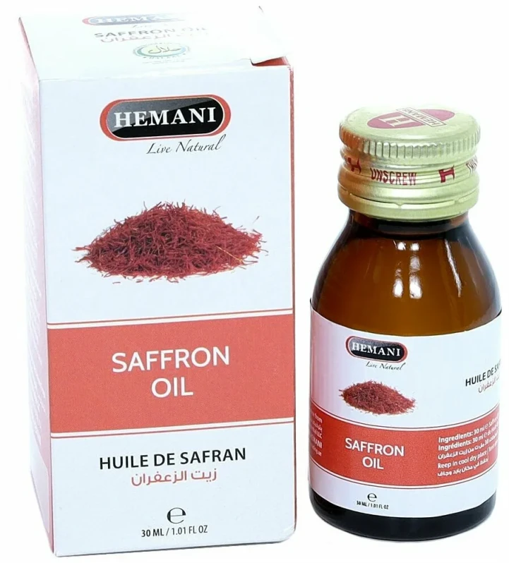 Масло Шафрана Хемани (Saffron oil Hemani) 30 мл