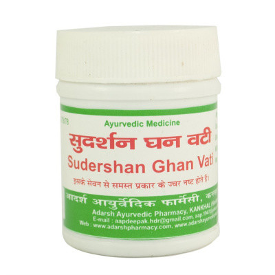 Сударшан Гхан Вати Адарш (Sudarshan Ghan Vati Adarsh) 30 г (80 таблеток)