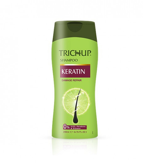 Шампунь Кератин Тричуп Васу (Trichup Herbal Shampoo Keratin Vasu) 400 мл — 