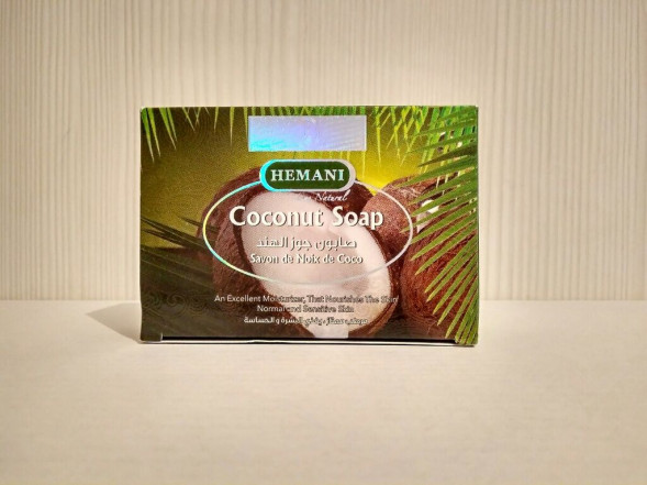 Мыло с кокосом Хемани (Coconut soap Hemani) 75 г