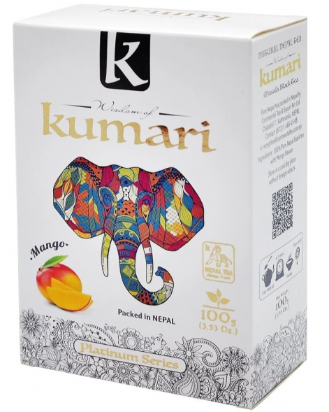 Чай черный непальский Манго Кумари (Platinum Black Tea Mango Wisdom of Kumari) 100 г