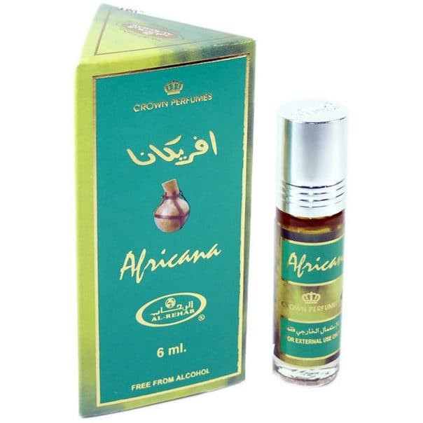 Масляные духи арабские Африкана Аль-Рехаб (Concentrated Perfume Africana Al-Rehab) 6 мл