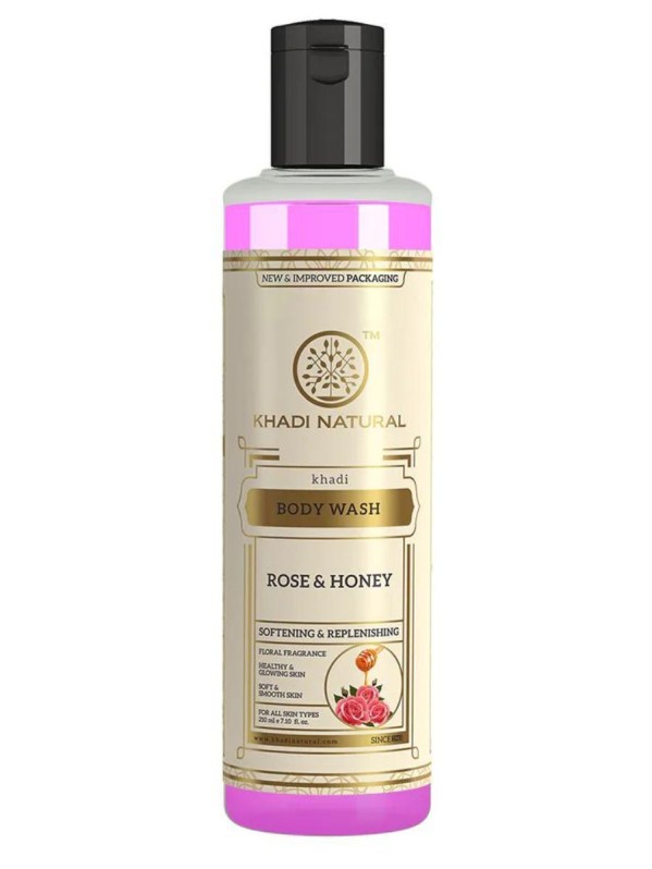 Гель для душа Роза и мед Кхади (Body Wash Khadi Rose and Honey Khadi) 210 мл