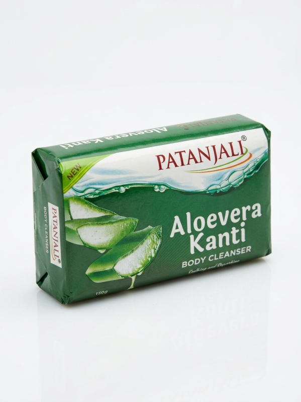 Мыло Алоэ Вера Патанджали (Aloevera Kanti Soap Body Cleanser Patanjali) 150 г