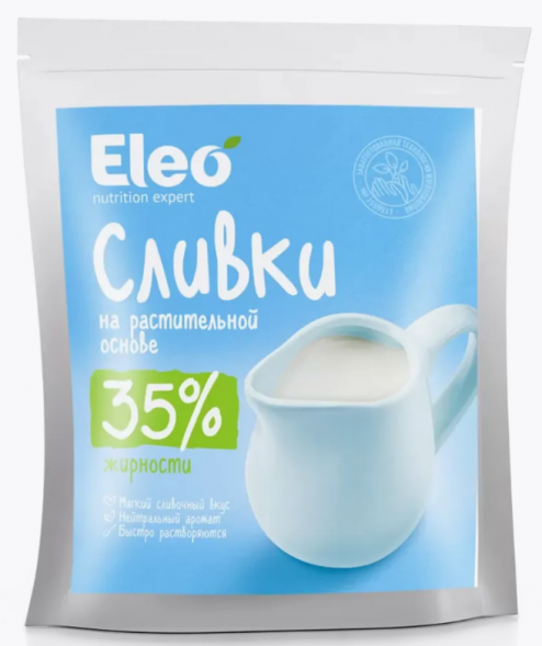Сливки сухие на растительной основе 35% жирности (Eleo) 150 г