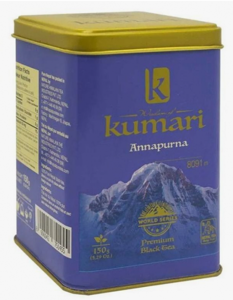 Чай черный листовой непальский Кумари Аннапурна (Nepal Green Tea Kumari Annapurna) 150 г