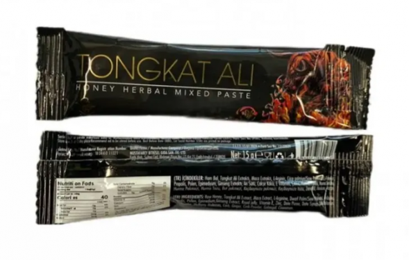 Эпимедиумная паста Мустафа Бей для мужчин Премиум (Tongkat Ali Mustafa Bey) 12 саше х 12 г