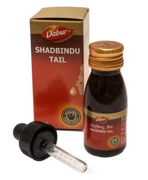 УЦЕНКА! Масло для носа Шадбинду Таил СРОК ДО 06.2026 (Shadbindu tail Dabur) 50 мл 