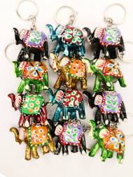 Брелок Слоник, полимер микс  3,5 х 4 см