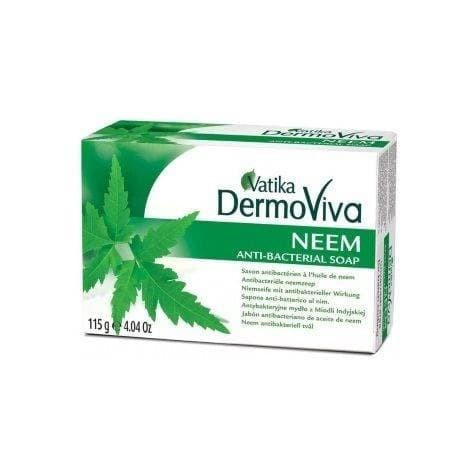Мыло Ним защита кожи Дабур Ватика (NEEM soap Dermo Viva Dabur Vatika) 115г