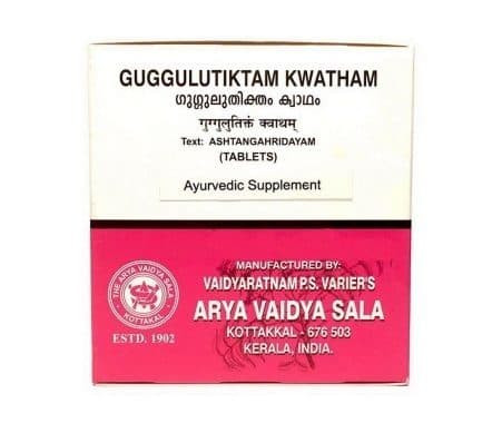 Гуггулутиктам Кватхам Коттаккал (Guggulutiktam Kwatham Kottakkal) 100 табл