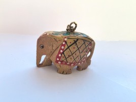 Брелок Слоник, дерево  3,5 х 5 см 