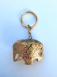 Брелок Слоник, дерево  3,5 х 5 см 