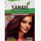 Краска индийская Светло-коричневая для волос Без аммиака Санави (Light Brown Henna Sanavi) 5 х 15 г