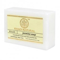 УЦЕНКА! Мыло Жасмин Кхади НАРУШЕНА ПЛЕНКА (Khadi Jasmine soap) 125 г