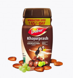 Чаванпраш (Каджурпраш) с финиками и амлой Дабур (Khajurprash supports healthy haemoglobin levels Dabur) 900 г