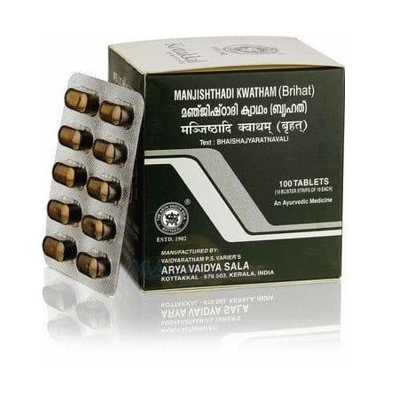 Манджиштади Кватхам Коттаккал (Manjishthadi Kwatham Kottakkal) 100 табл