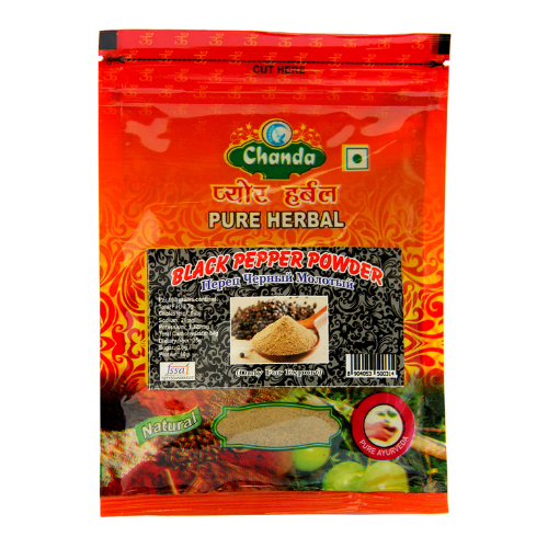 Перец черный молотый Чанда (Black Pepper powder Chanda) 50 г