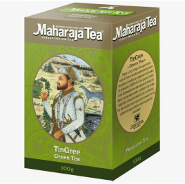 Чай зеленый индийский листовой Тингри Махараджа (Maharaja Green Tea TinGree) 100 г