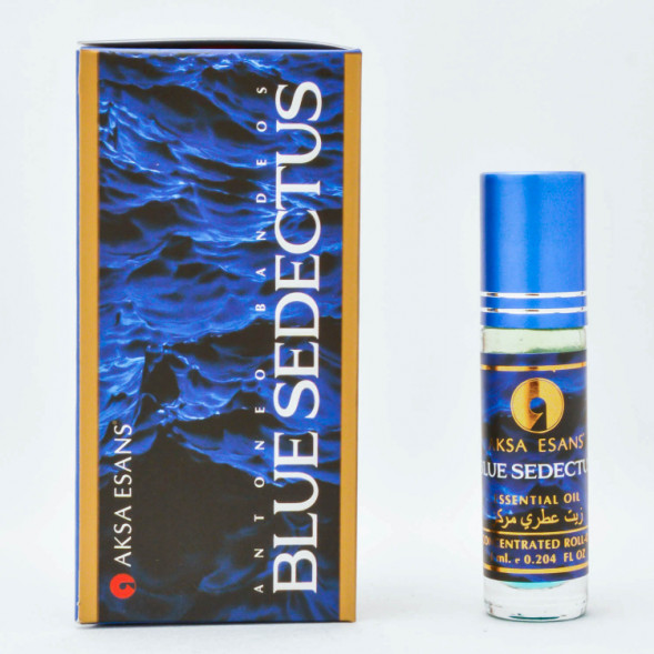 Масляные духи турецкие роликовые Blue Sedectus Акса (Aksa Blue Sedectus essential) 6 мл
