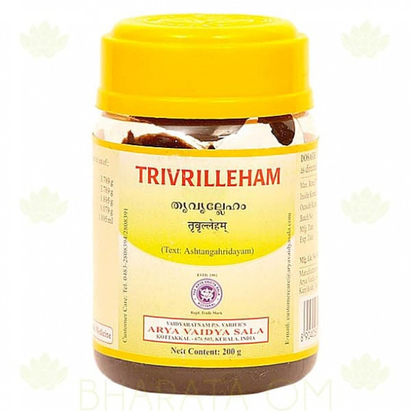 Тривриллехам очищение организма от шлаков и токсинов Коттаккал (TRIVRILLEHAM Kottakkal) 200 г