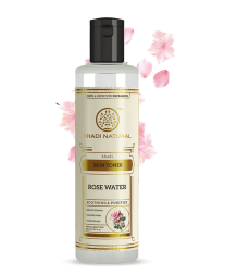 УЦЕНКА! Розовая вода для лица Кхади ПОМЯТА БУТЫЛКА (Rose water Khadi) 210 мл