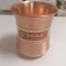 Медный стакан для воды (Mirror Line Steel Copper Glass LILY Saga) 250 мл