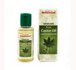 УЦЕНКА! Касторовое масло Бадьянатх СРОК ДО 07-08.2026 (Castor oil Baidyanath) 50 мл