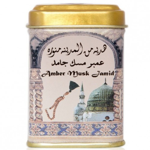 Арабские сухие духи Амбер Муск Джамид Хемани (Amber Musk Jamid Hemani) 25 г