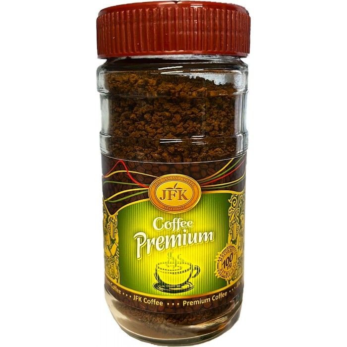 Индийский растворимый кофе в стеклянной банке Премиум (Indian Instant Premium Coffee JFK) 200 г 