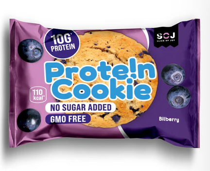 Печенье протеиновое с черникой БЕЗ САХАРА (Prote!n Cookie Bilberry SOJ) 37 г