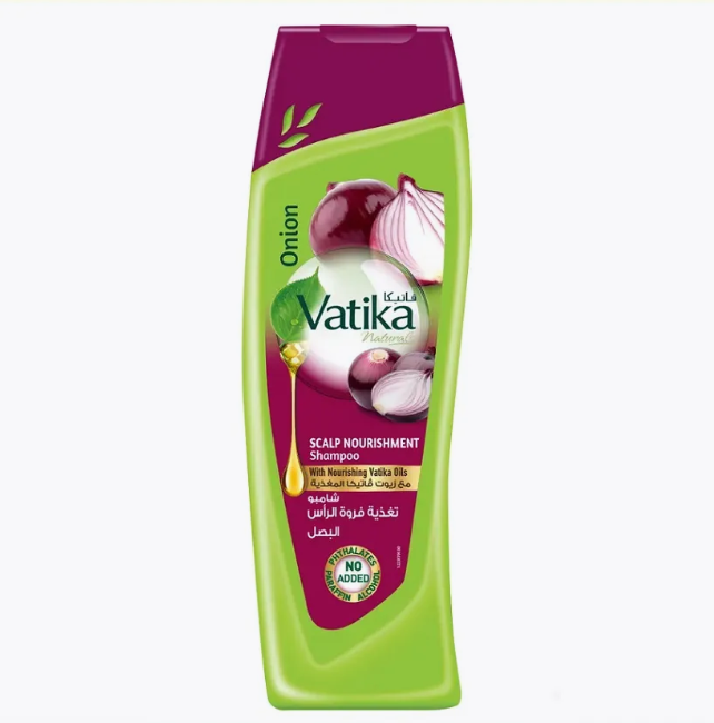 Шампунь для волос Луковый Питание кожи головы Дабур Ватика (Dabur Vatika Onion Scalp Nourishment Shampoo) 400 мл