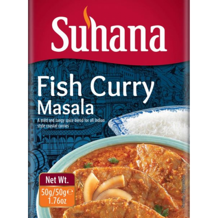 Приправа для рыбы (Fish Curry Masala Spice Mix Suhana) 50 г