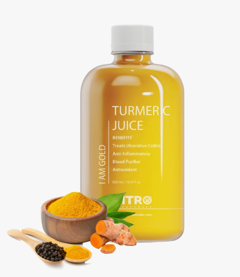 Напиток сокосодержащий из корня куркумы (Vitro Naturals) 500 мл