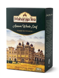 Чай черный индийский листовой Ассам Махараджа (Maharaja Assam Whole Leaf Black Tea) 100 г