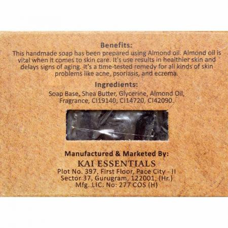 Мыло Миндальное с маслом ши Кай Эссенциалс (Almond Soap with Shea Butter Kai Essentials) 125 г