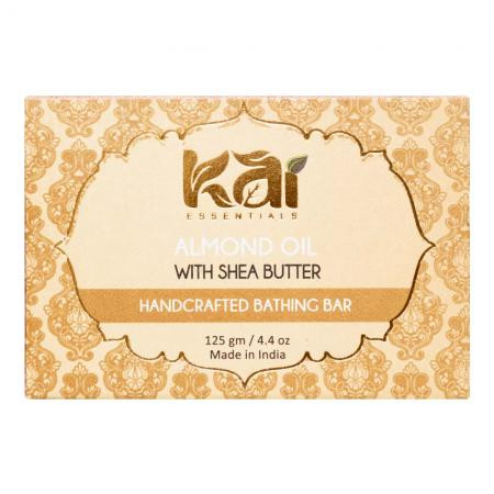 Мыло Миндальное с маслом ши Кай Эссенциалс (Almond Soap with Shea Butter Kai Essentials) 125 г