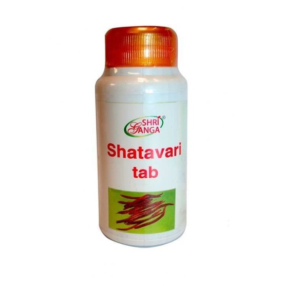 Шатавари для женского здоровья Шри Ганга (Shatavari Shri Ganga) 120 табл