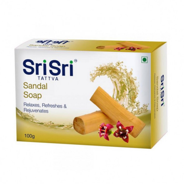 Мыло Сандал Шри Шри (Sandal Soap Sri Sri) 100 г