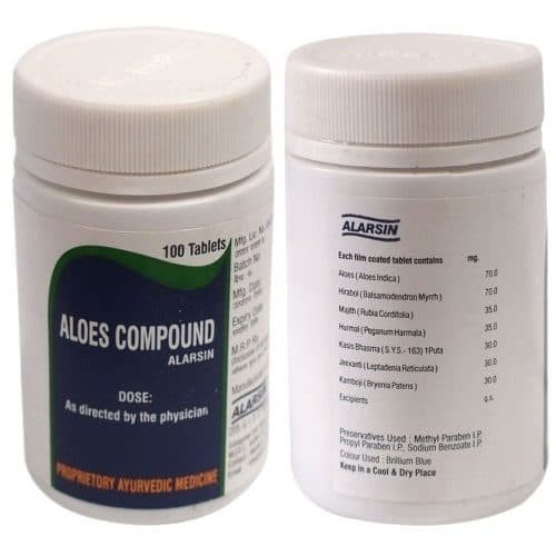 Алоэс Компаунд Аларсин (Aloes Compound Alarsin) 100 табл