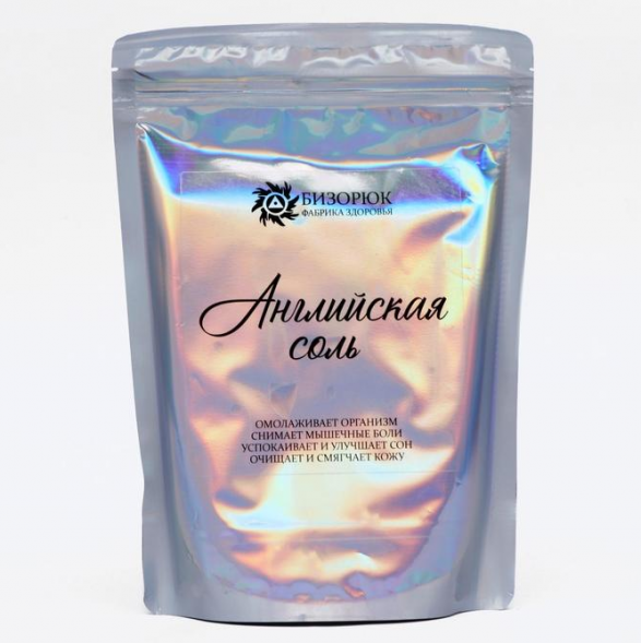 Соль для ванны Английская классическая (Бизорюк - Фабрика Здоровья) 800 г