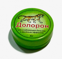 Долорон расслабляющий бальзам с двойным эффектом (Doloron) 4 г
