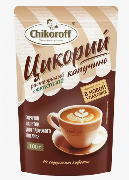 Цикорий растворимый Капучино (Chikoroff) 100 г