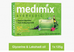 Мыло Медимикс Глицериновое с Лакшади маслом (Medimix Natural Glycerine soap with Lakshadi oil) 125 г