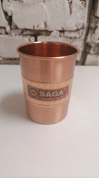 Медный стакан Сага (Pure Copper Glass DESIGNER Saga) 250 мл