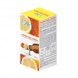 УЦЕНКА! Сироп от кашля Лориотабс со вкусом лимона и меда СРОК ДО 01.2026 (Gayatri AyuPharma Pvt. Ltd. Idea Pharm Lemon and honey) 150 мл