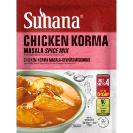 Смесь специй для курицы Корма (Chicken Korma Masala Spice Mix Suhana) 50 г