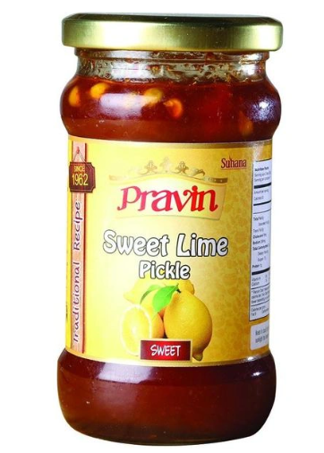 Индийский соус чатни Сладкий Лайм Пикули Правин (Pravin Sweet Lime Pickle Chutney paste) 340 г