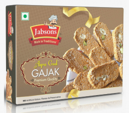 Печенье с кунжутом, кешью и фисташками (Agra Gud Gajak Jabsons) 200 г